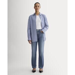 Everlane Women's High-Key Stovepipe Jean in Mid Indigo